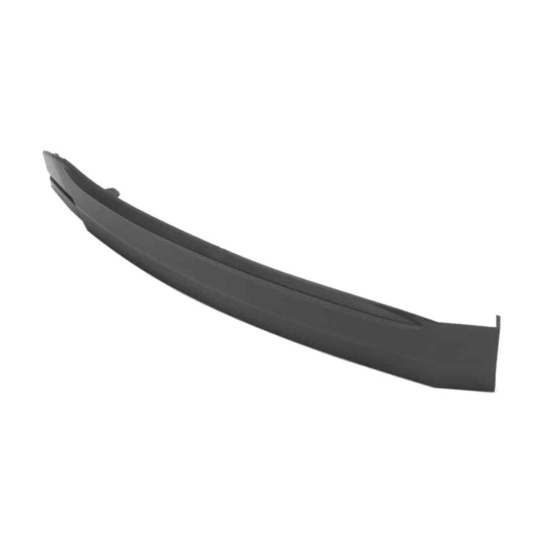 Front Right Bumper Cover Lower Deflector Black Plastic