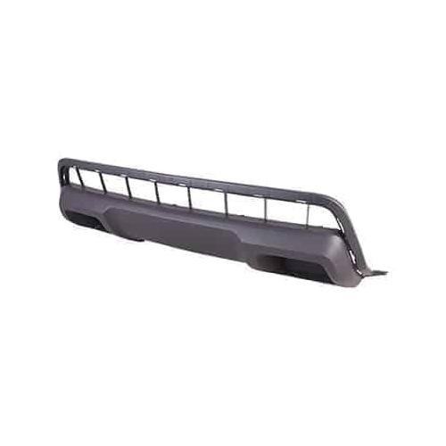 Front Bumper Skid Plate for use without Tow Hooks Textured Finish -CAPA Certified