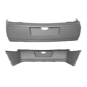 Rear Bumper Cover with Built In Textured Molding Primed PTM
