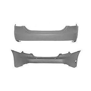 Rear Bumper Cover Primed PTM for Base/GT/GTP Models without Special Edition without Pontiac LOGO