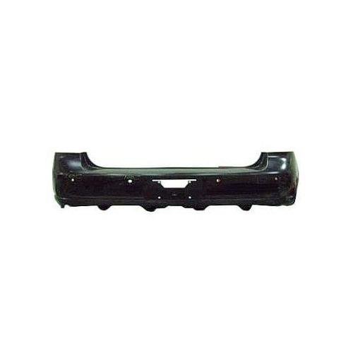 Rear Bumper Cover with Side and Rear Park Assist Sensor Holes Primed PTM -CAPA Certified
