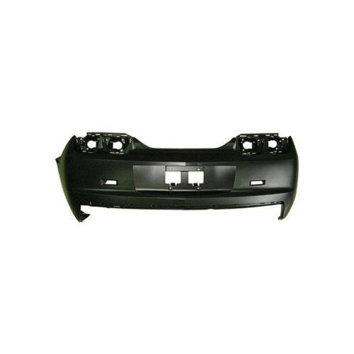 Rear Bumper Cover without Park Assist Sensor Holes Primed PTM -CAPA Certified