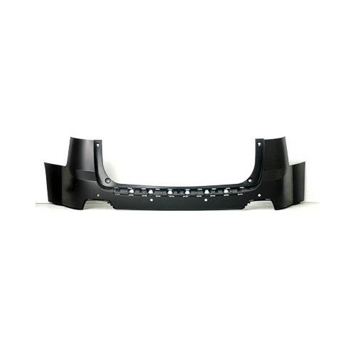Rear Bumper Cover with Park Assist Sensor Holes Primed PTM -CAPA Certified