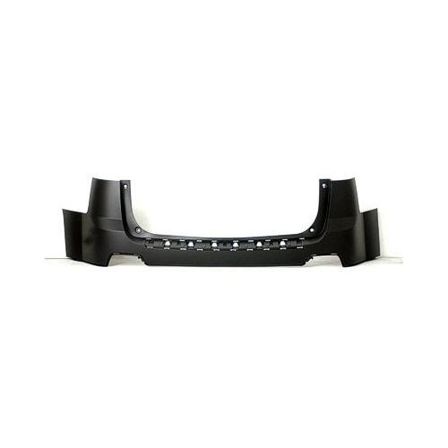 Rear Bumper Cover without Park Assist Sensor Holes Primed PTM -CAPA Certified