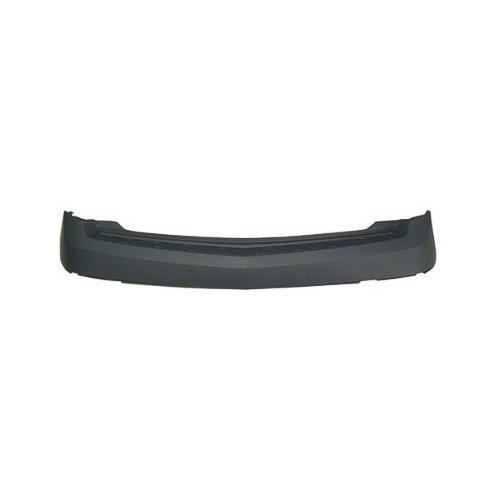 Rear Bumper Cover without Park Assist Sensor Holes Primed PTM -CAPA Certified