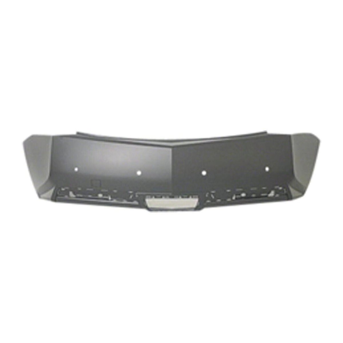 Rear Bumper Cover Coupe without Park Assist Sensor Holes Primed PTM -CAPA Certified