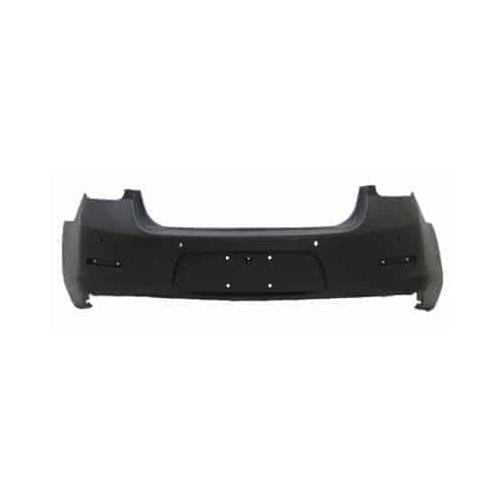 Rear Bumper Cover with Park Assist without Camera Primed PTM -CAPA Certified
