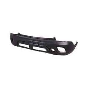 Rear Bumper Cover without Park Assist Primed PTM -CAPA Certified