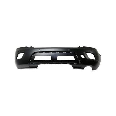 Rear Bumper Cover with Park Assist Primed PTM -CAPA Certified