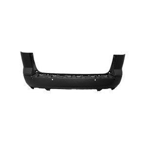 Rear Bumper Cover with Park Assist And Side Sensor Brackets Primed PTM -CAPA Certified