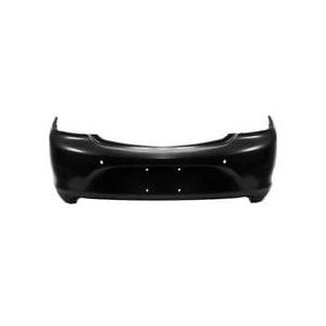 Rear Bumper Cover Except GS Model with Park Assist Sensor Holes with Blind Spot Brackets Primed PTM -CAPA Certified