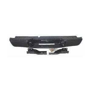 Rear Step Bumper Assembly Black Primed PTM for Fleetside Models