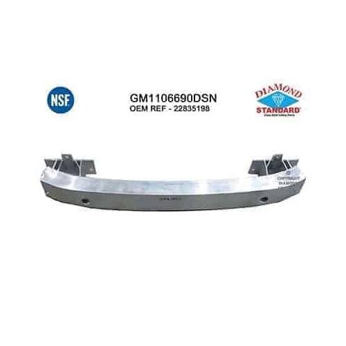 Rear Bumper Cover Reinforcement Bar Aluminum