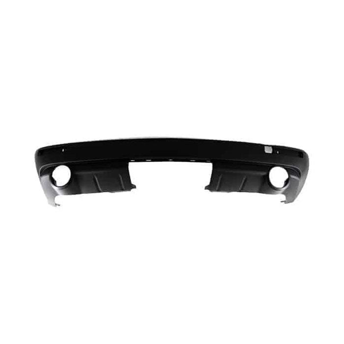 Rear Lower Bumper Cover Textured Black Finish -CAPA Certified