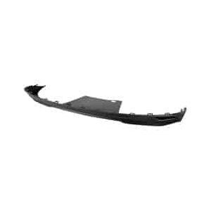 Rear Lower Bumper Cover Textured Black Finish Single Exhaust