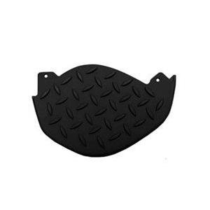 Rear Bumper Right Corner Step Pad Black Plastic -CAPA Certified