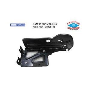 Rear Left Bumper Brace with Corner Step