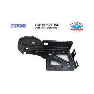 Rear Right Bumper Brace with Corner Step