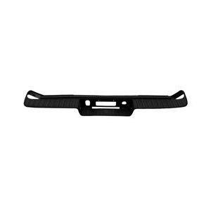Rear Bumper Step Pad Black Plastic