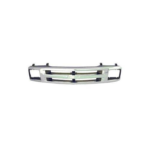 Front Grille Dark Chrome with Sealed Beam Headlights for Sport Models