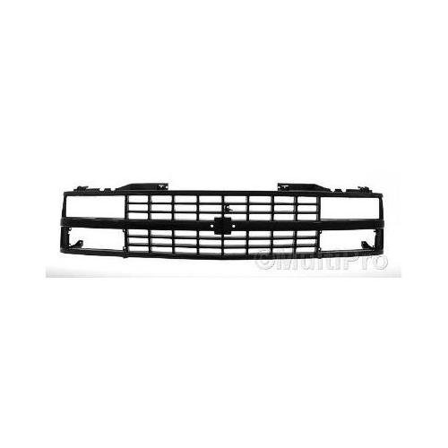 Front Grille Black with Dual or Composite Headlights