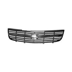 Front Grille Chrome and Dark Gray