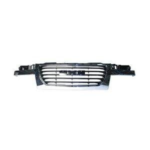 Front Grille Chrome Frame with Black Center