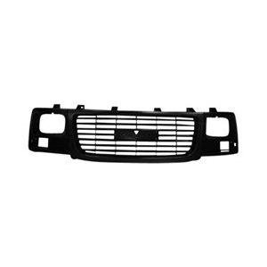 Front Grille Black with Sealed Beam Headlights