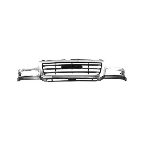 Front Grille Chrome and Black for 2500/3500 HD Models