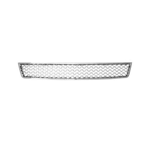 Front Lower Grille Chrome Frame with Platinum Mesh