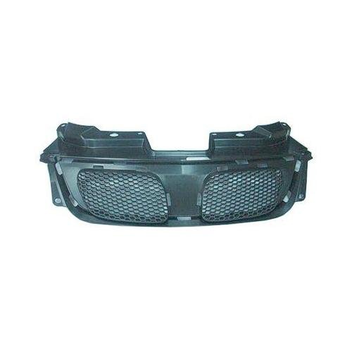 Front Upper Grille Matte-Black