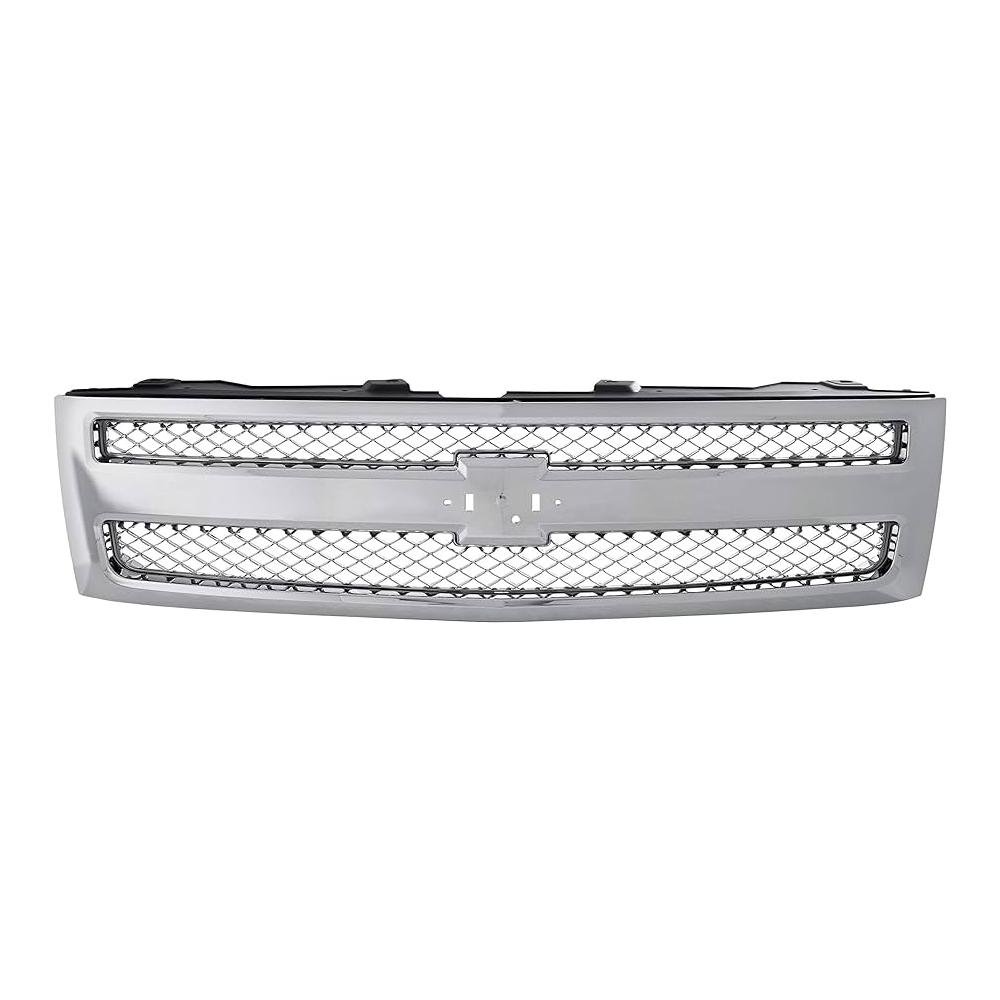 Front Grille Chrome with Chrome Mesh