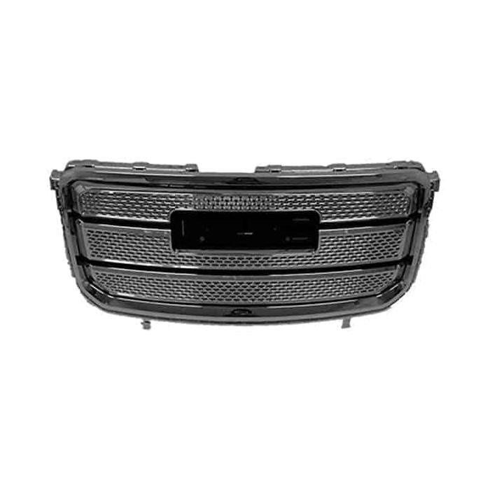 Front Grille Chrome and Black for Denali Models