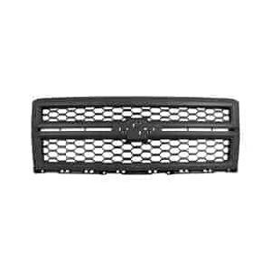 Front Grille Matt Dark Gray with Dark Gray Textured Molding