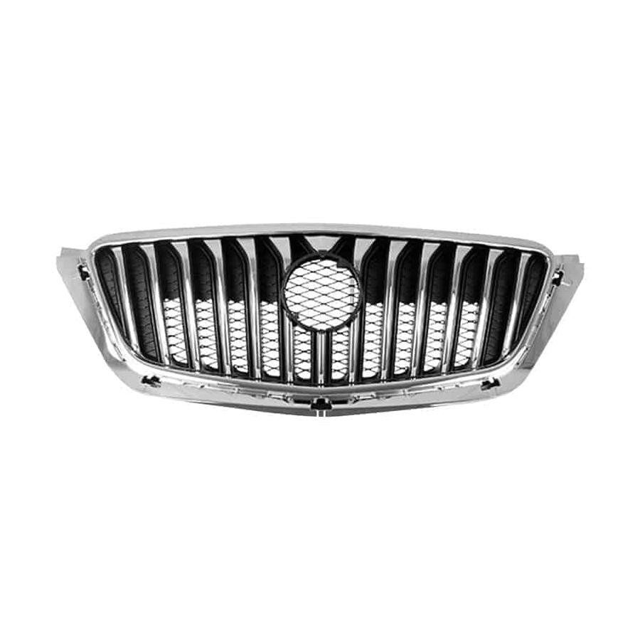 Front Grille Black with Chrome Molding fits 2013-2015 All and fits 2016 AWD Models