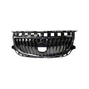 Front Grille Assembly with Adaptive Cruise for GS Model without Emblem
