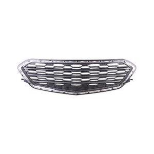 Front Lower Grille for L/LS Models Matte-Black with Chrome Frame