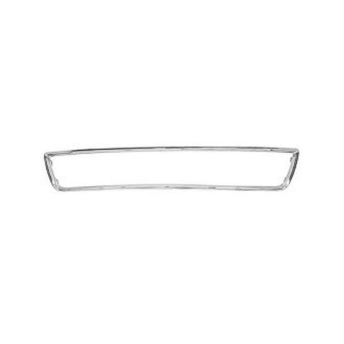 Front Grille Molding Lower Satin Nickel Except SS Models