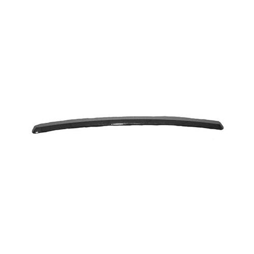Front Hood Molding without Chrome Grille (Black)