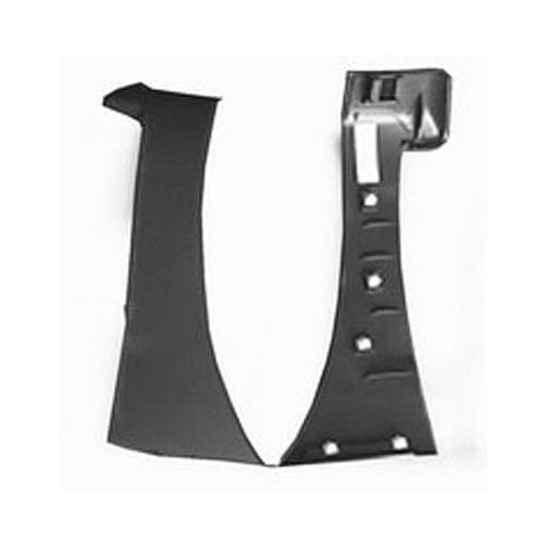 Front Left Fender Lower Cladding Gray