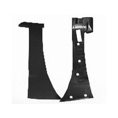 Front Left Fender Lower Cladding Black