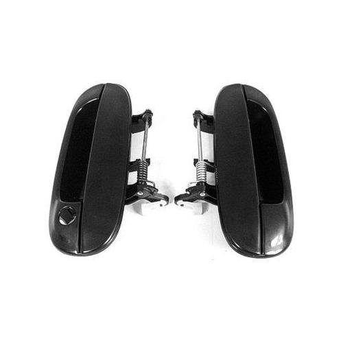 Front Left Door Handle Outer Textured Black