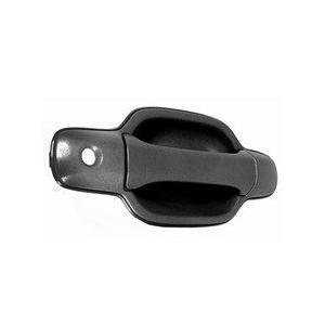 Front Left Door Handle Outer with Key Hole Black