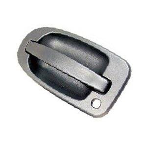 Front Left Door Handle Outer Black Texured with Key Hole