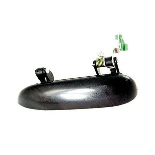 Front Left Door Handle Outer Black Smooth Plastic PTM