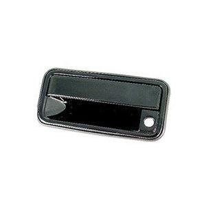 Front Left Door Handle Outer Smooth Black PTM with Denali Package