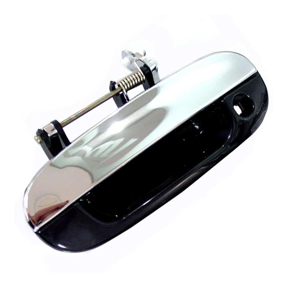Front Left Door Handle Outer PTM with Chrome Trim