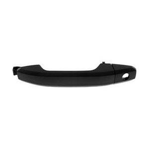 Front Left Door Handle Outer and Cover Black Textured with Key Hole