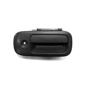 Front Right Door Handle Outer Black Textured with Key Hole