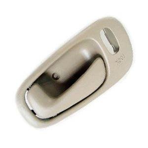 Front Left Door Handle Inside with Power Locks Gray